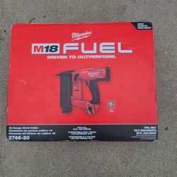 Milwaukee M18 18 Gauge Nailer Gun