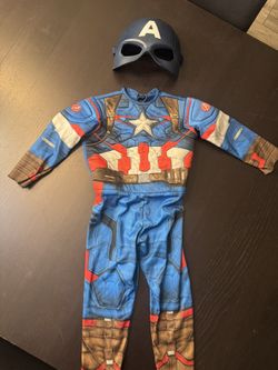 Captain America Costume 3T-4T
