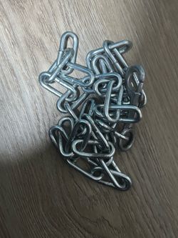 Heavy Duty Steel Chain with Hooks