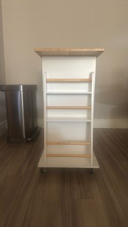 White Kitchen Bar Storage