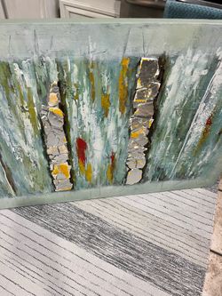 Beautiful large canvas 47” long 32” tall
