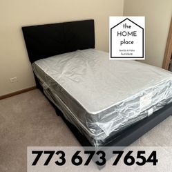 Brand New King Bed Frame with Mattress & Box Spring! 🚨 Only $449 🚨Ready for Delivery 🚛
