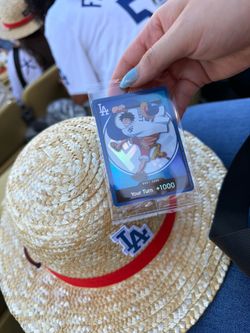 Dodger x One Piece promo card