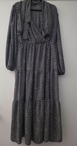 Black and white dress