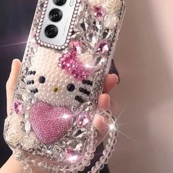 S25 Ultra Custom Hello Kitty Phone Case