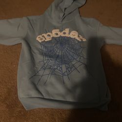 Spider Hoodie Baby Blue(  Reminders) I Have All Colors In Any Size Just LMK!