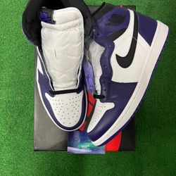 Jordan 1 high court purple high 2.0