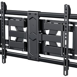 onn Ultra-slim Full Motion TV Wall Mount for 50" to 86" TVs, UL Listed, swivel ±45°, up to +5°/-20° Tilting