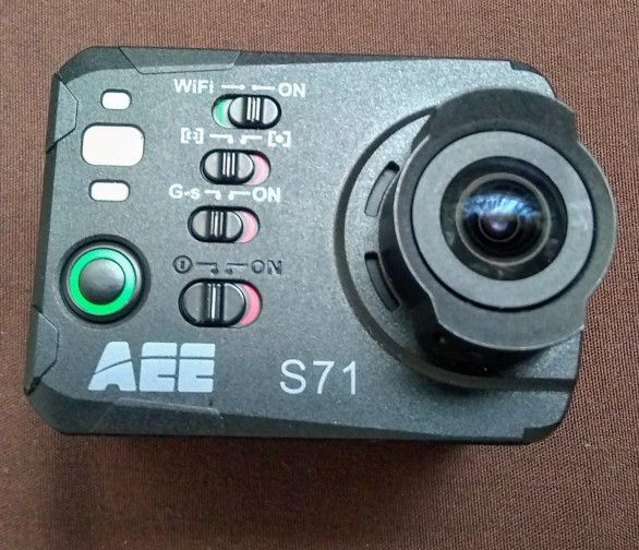 AEE Magicam S71 Ultra HD 4K Sports Action Waterproof Camera with WIFI - Black