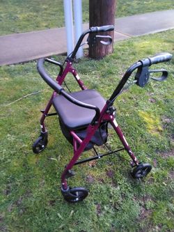 Walker W/ Seat & Storage