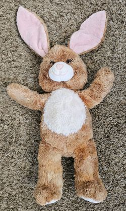 Build A Bear 16" Classic Bunny Rabbit Pawlette Plush Toy Stuffed Talking animal

Good pre-owned condition , clean, no rips

Approximately 16" tall
Tal