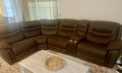 More Furniture Sectional With Recliners