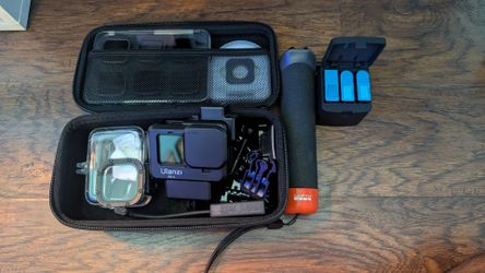 GoPro 9 Black Action Camera Kit with Accessories