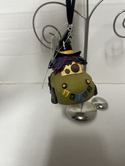 Disney Cars Land Scary Scarecar Halloween Witch Figure Ornament scarecrow
