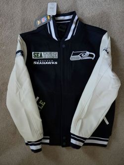 Seattle Seahawks NFL Varsity Jacket size Large men