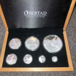 SILVER COIN LIBERTAD SET RARE 2018 COLLECTION