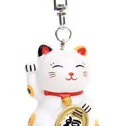 Japanese Keychain - Maneki Neko Kawaii