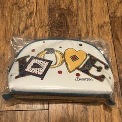 Cosmetic Bag, Brighton Love Logo, New 