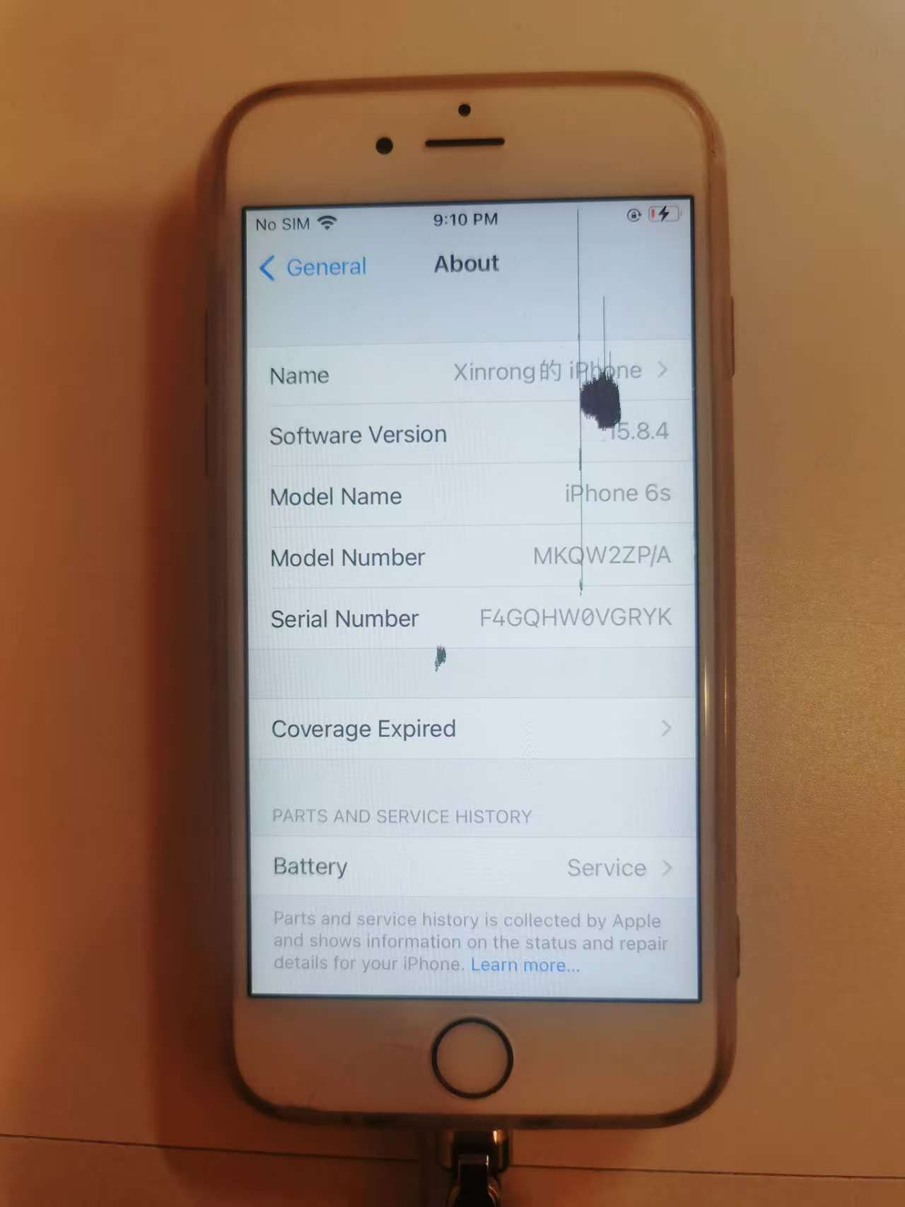 📱 Vintage iPhone 6s 128GB - Fully Functional with Minor Screen Spot! 📱