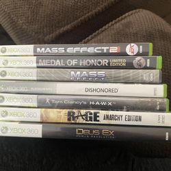7 XBOX 360 Games Take All For $40