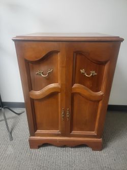 Vintage Liquor Cabinet