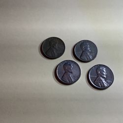Lot-of-4…1943..steal..war..pennies