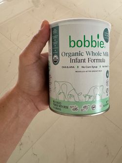 Bobbie organic whole milk infant formula