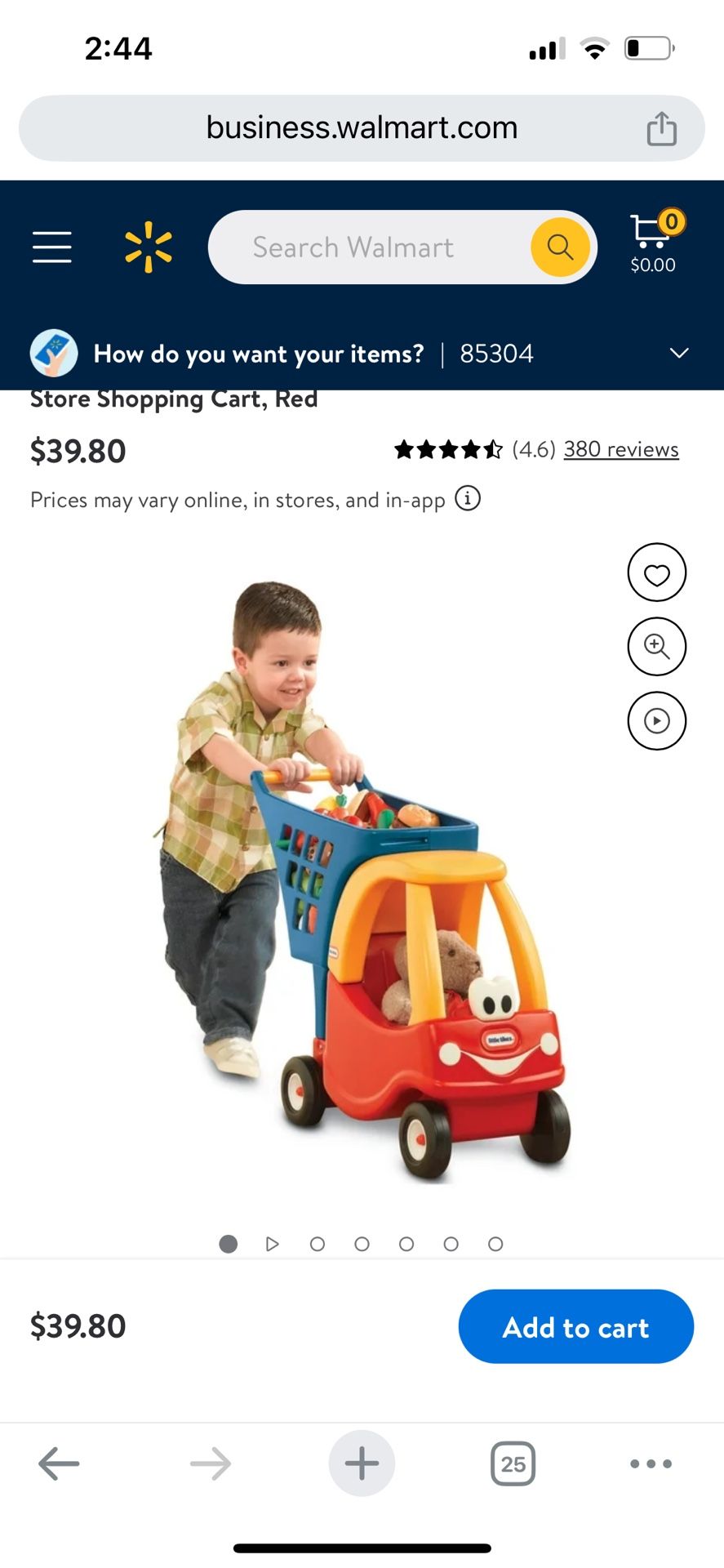 Little Tikes Grocery Cart