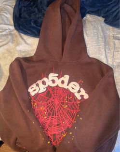 Sp5der Web Hoodie 'Brown'