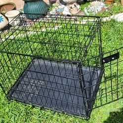 24" Pet Meral Crate Small Dogs 12 To 25 Pounds