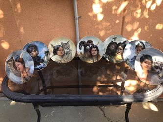 Platos de colección son 7