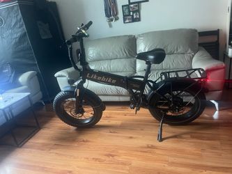Likebike Folding E-Bike City fun is in perfect condition. Everything works, light, screen, brake, shifter, tire s are all working perfect. Charger is