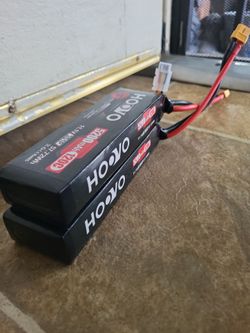 Rc lipo batteries ( 2 pack)