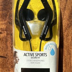 Sony Active Sports Secure Fit Stereo Headphones 