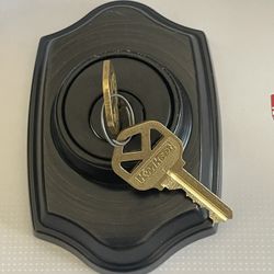 Kwikset Dead Bolt Bronze