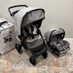 New! Limited Edition Chicco Stroller & Car Seat 
