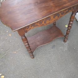 Antique Table with Drawer