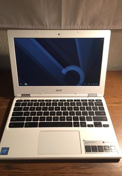 2017 White Acer Chromebook