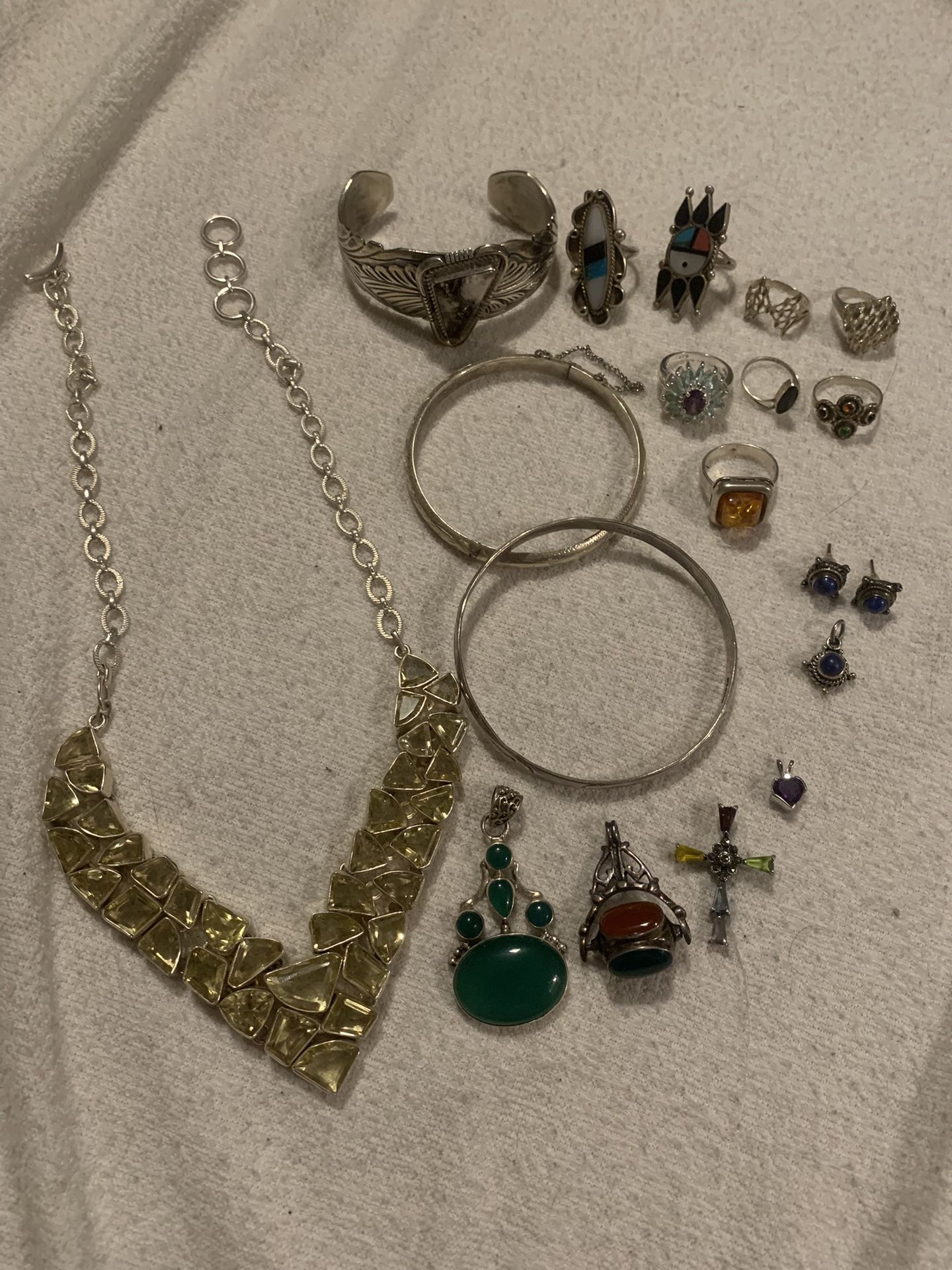925/ Sterling Silver 17 Item Set