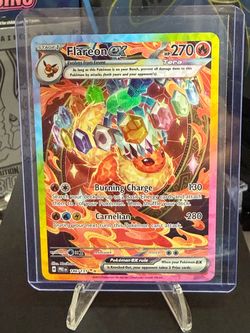 Pokemon Flareon ex SIR PRISMATIC 146/131