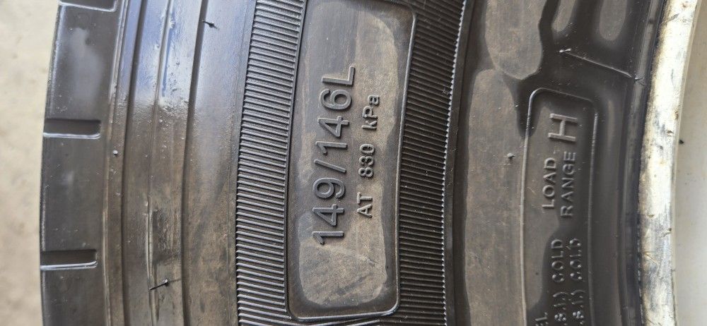 Semi truck and Trailer tire and
wheel