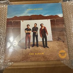 Jonas Brother’s The Album Bundle Vinyl + Signed Poster