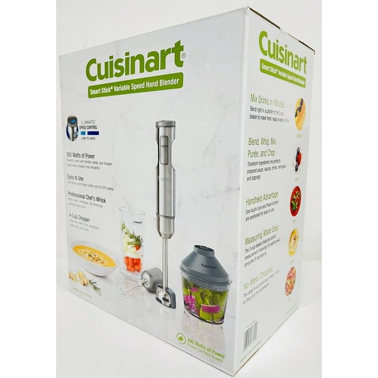 Cuisinart Smart Stick Hand Mixer - Model HB-600PC - New In Box