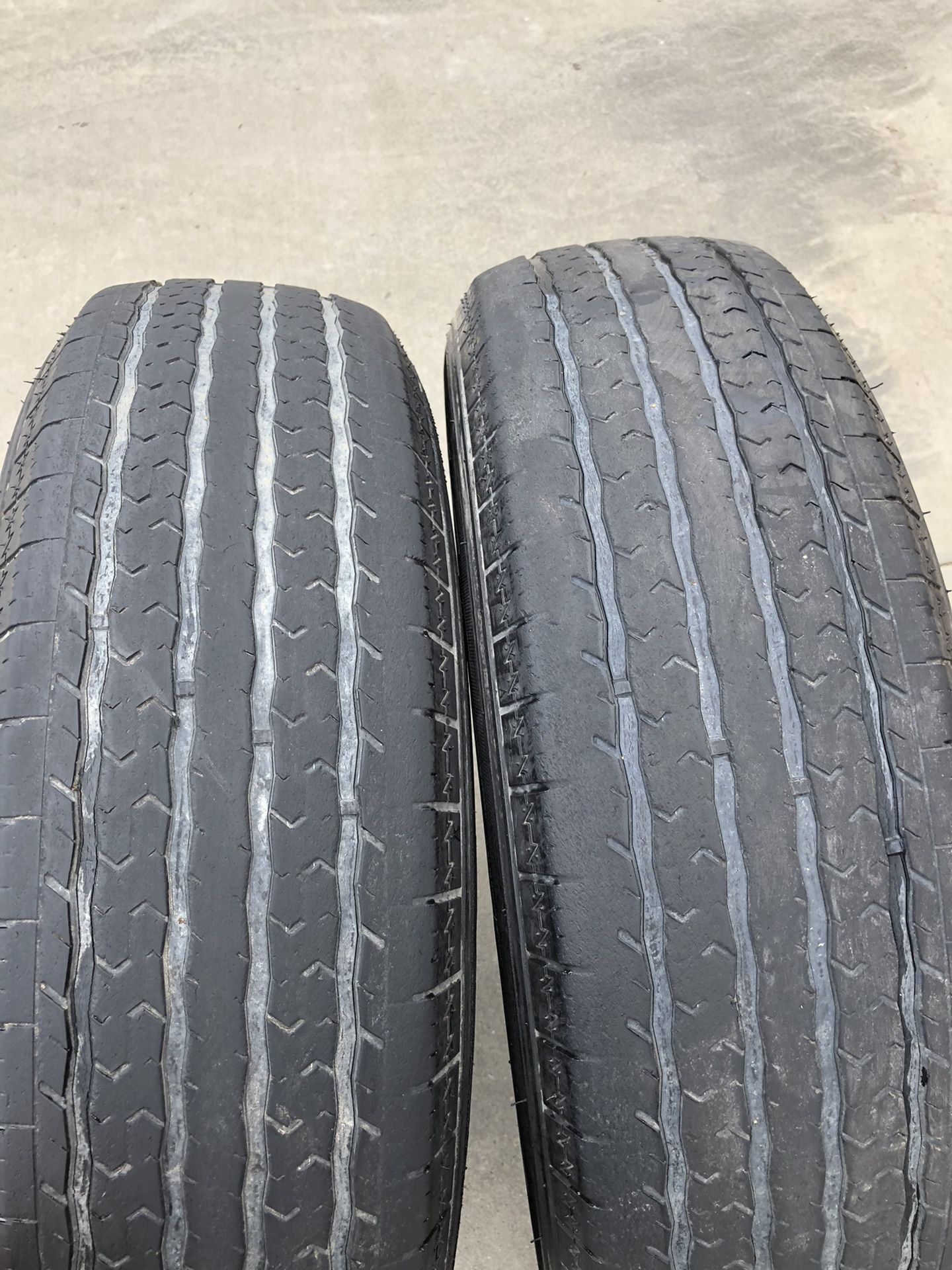 Trailer tires 8 plys