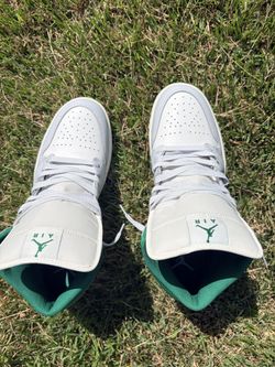 Lucky green Jordans