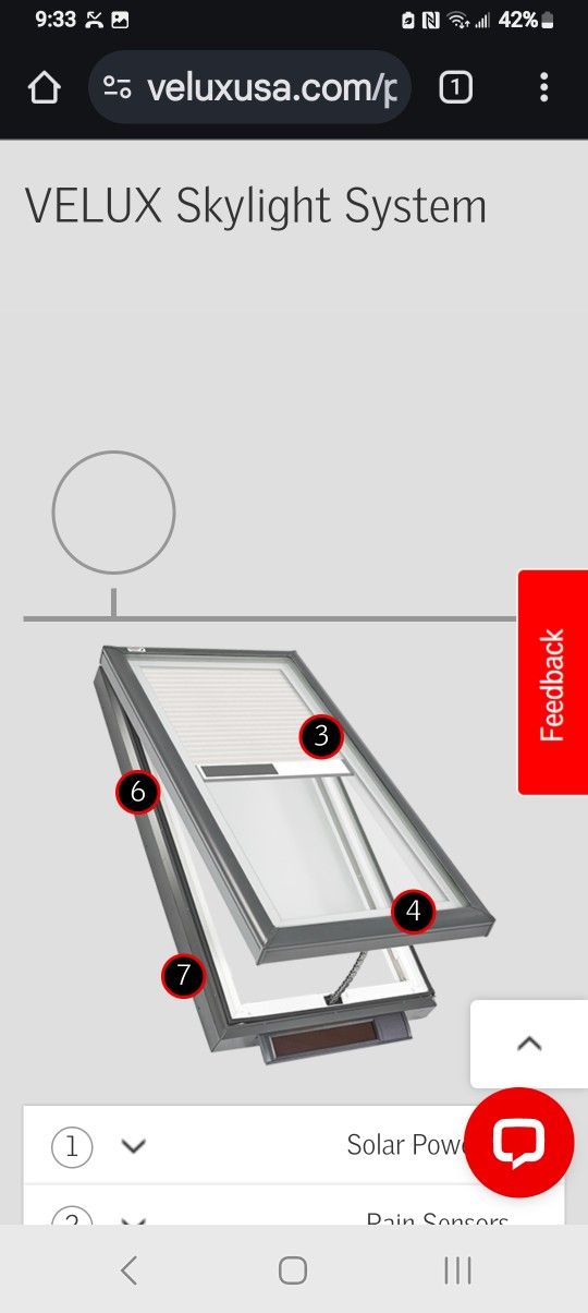 Deluxe Solar Powered Skylight