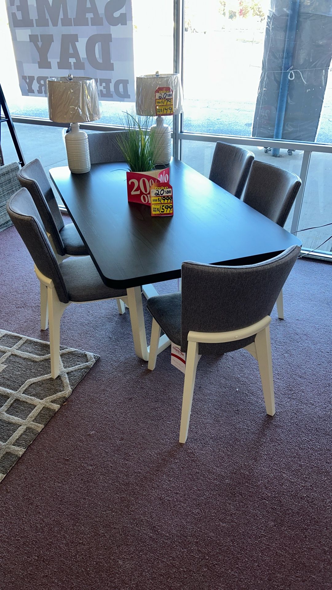 💥HUGE Blowout Furniture Sale!💥 Brand New Table W/ 6 Chairs! $50 Down Takes It Home Today!