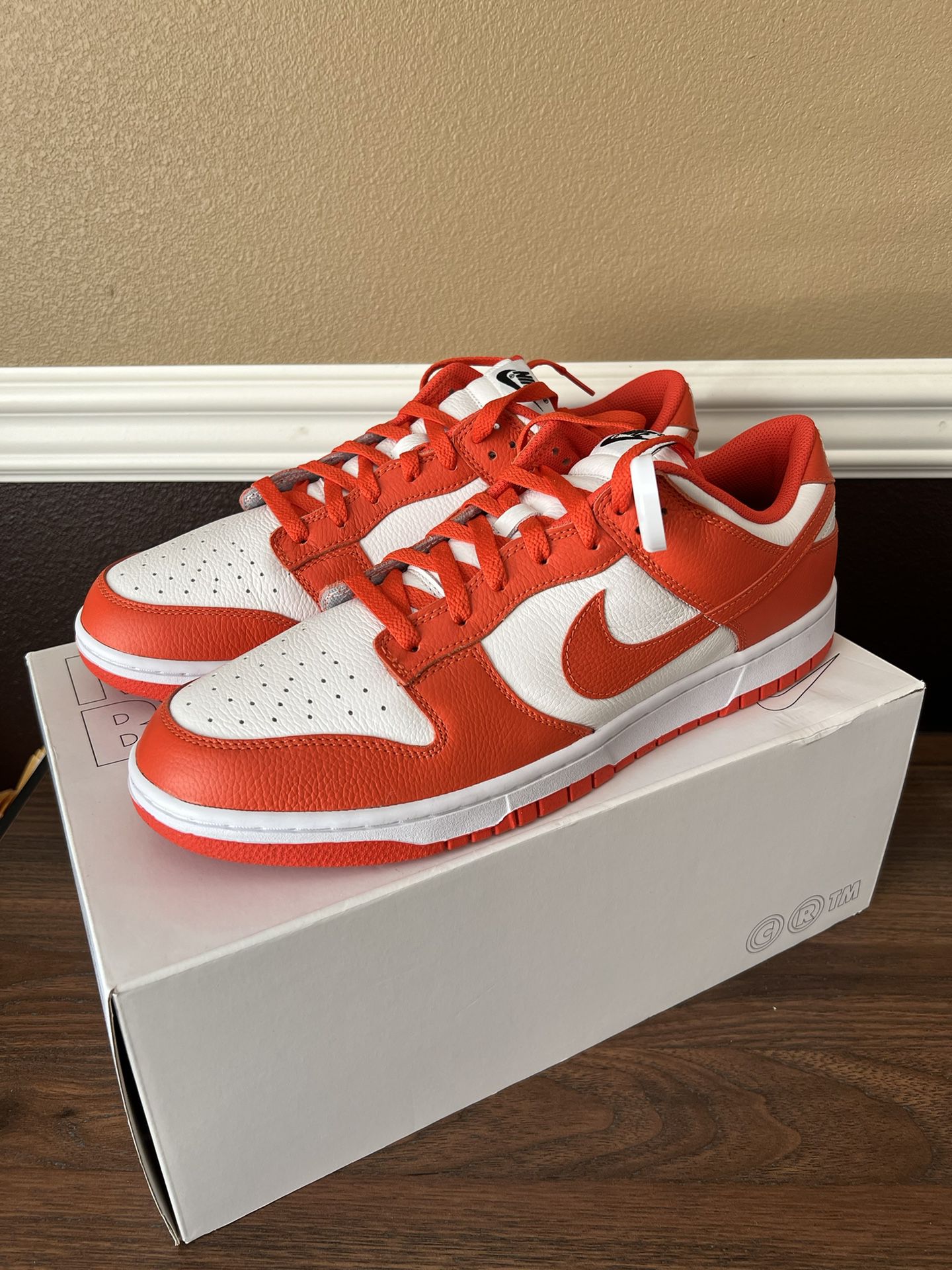 Nike Dunk Low Syracuse By You Size 14