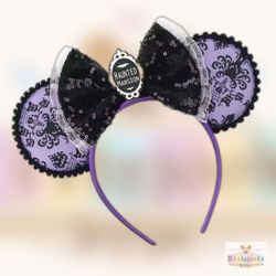 Haunted Mansion Minnie Mouse Ears Headband
