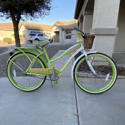 Lime green beach cruiser new arrivals